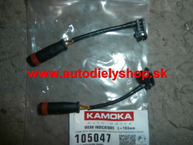 VW CRAFTER 4/2006- snímače opotrebovania predných platničiek 2ks /KAMOKA/