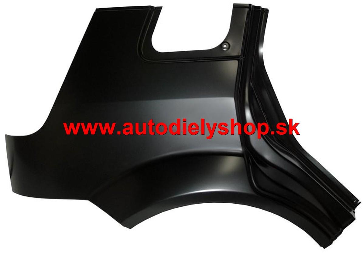  Ford Fiesta 4/02-10/05 zadný blatník 5dv. pravý 