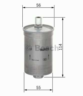 Land Rover FREELANDER 98-06 palivový filter /BOSCH/