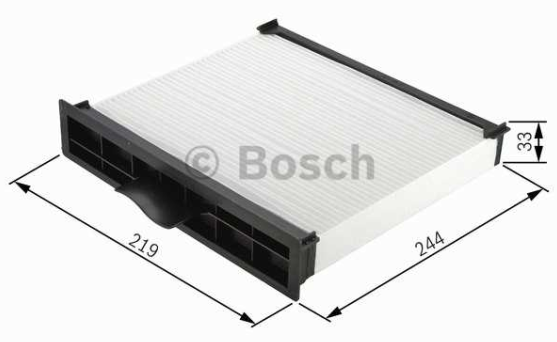 Land Rover FREELANDER 98-06 kabínový filter /BOSCH/