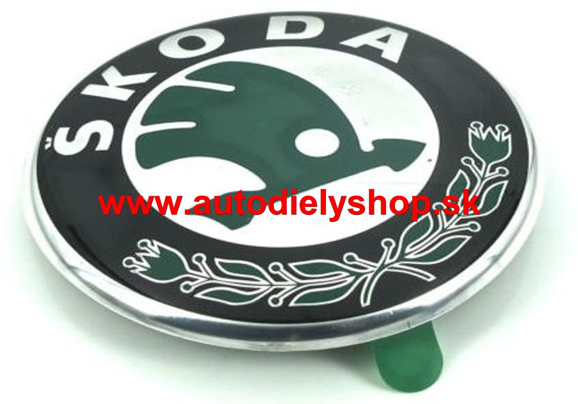 Škoda SUPERB II 3/2008 - predný/zadný znak "ŠKODA" ORIGINÁL