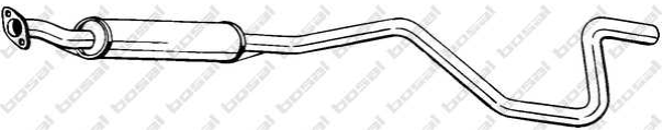 Land Rover FREELANDER 98-06 stredný tlmič výfuku /BOSAL/