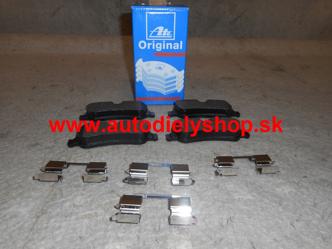 Land Rover DISCOVERY 04-09 zadné brzdové platničky /ATE/