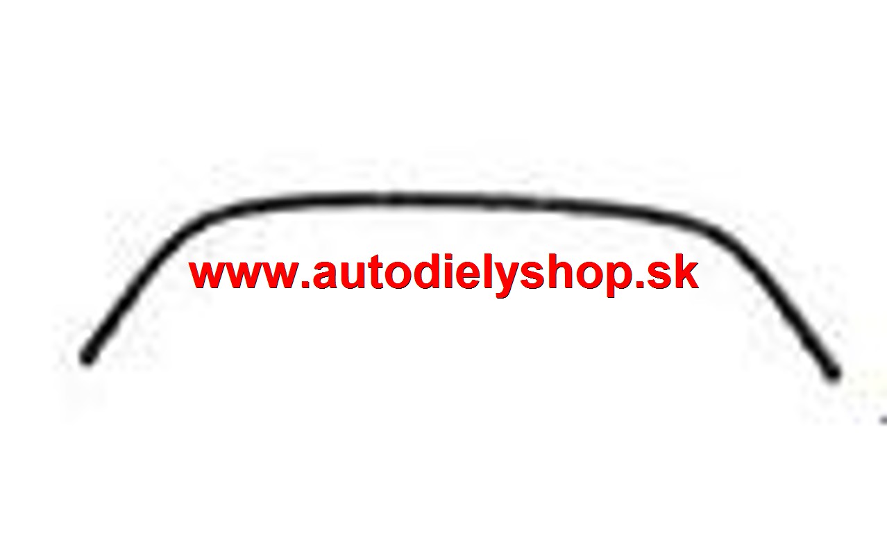 Škoda SUPERB 12/01-2/08 Lišta zadného nárazníka pre senzory ORIGINÁL