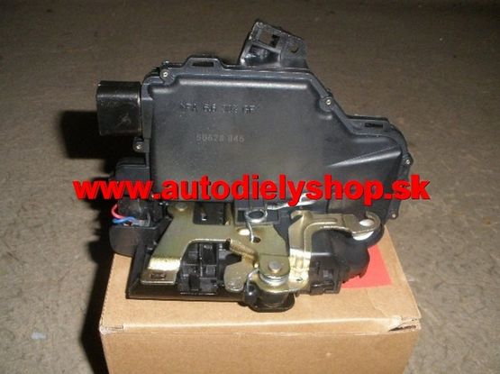 Škoda SUPERB 12/01-2/08 zámok predných dverí s cent. zamknutím,ľ