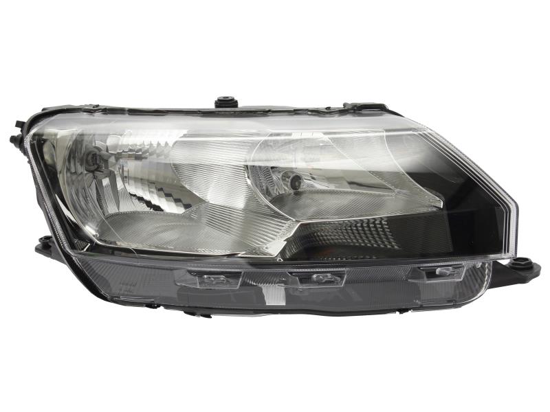 Škoda RAPID 07/12- predné svetlo H7+H15 pravé /VALEO/