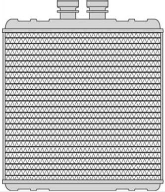 Škoda RAPID 07/12- radiátor kúrenia pre 1,2-1,2 TSI-1,4 TSI-1,6-1,6 TDI 