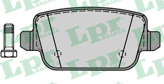 Land Rover FREELANDER 10/06- zadné brzdové platničky /SAMKO/