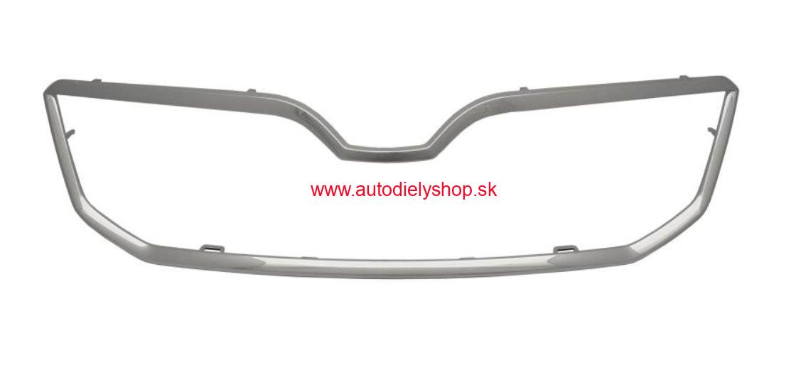 Škoda OCTAVIA III 11/2012- Rám mriežky chrómový