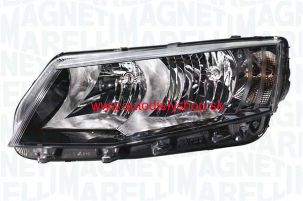Škoda OCTAVIA III 11/2012- predné svetlo H7+H15 ľavé