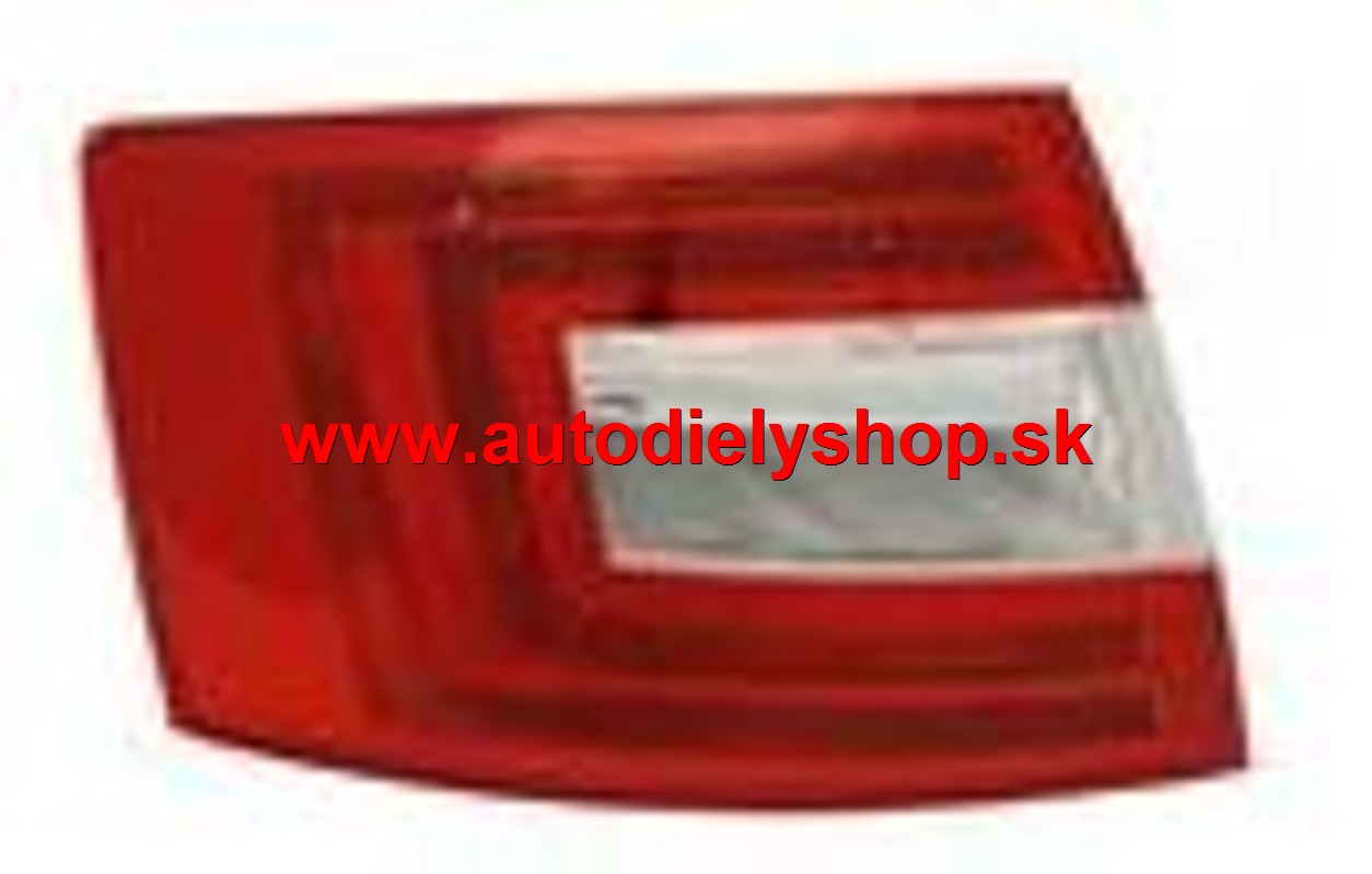 Škoda OCTAVIA III 11/2012- zadné svetlo /LIFTBACK/ ľavé
