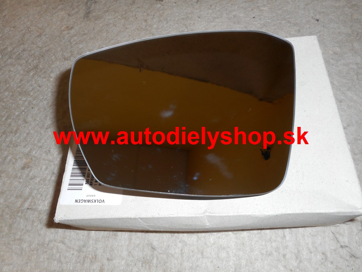 Škoda OCTAVIA III 11/2012- sklo spätného zrkadla vyhrievané ľavé ORIGINÁL