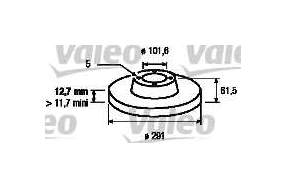 Land Rover RANGE ROVER 70-94  zadné brzdové kotúče sada /SRL/