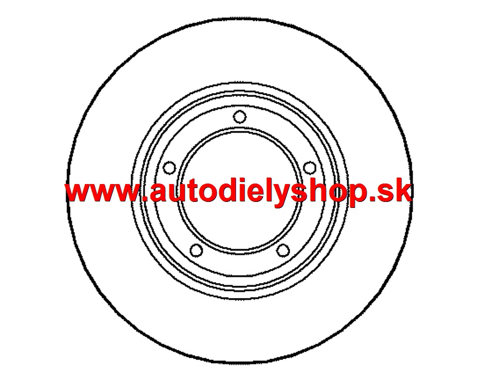 Land Rover RANGE ROVER 70-94 predné brzdové kotúče sada /DELPHI/