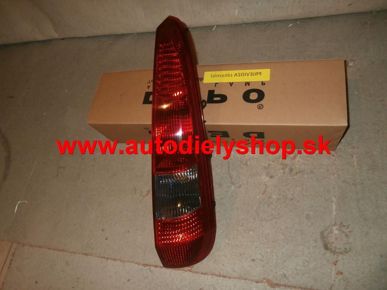  Ford Fiesta 4/02-10/05 zadné svetlo 5dver. pravé