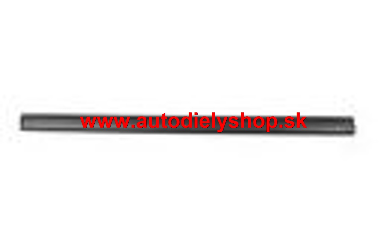 VW SHARAN 5/00- predná lišta dverí, čierna [05 / 00-] ľavá ORIGINÁL