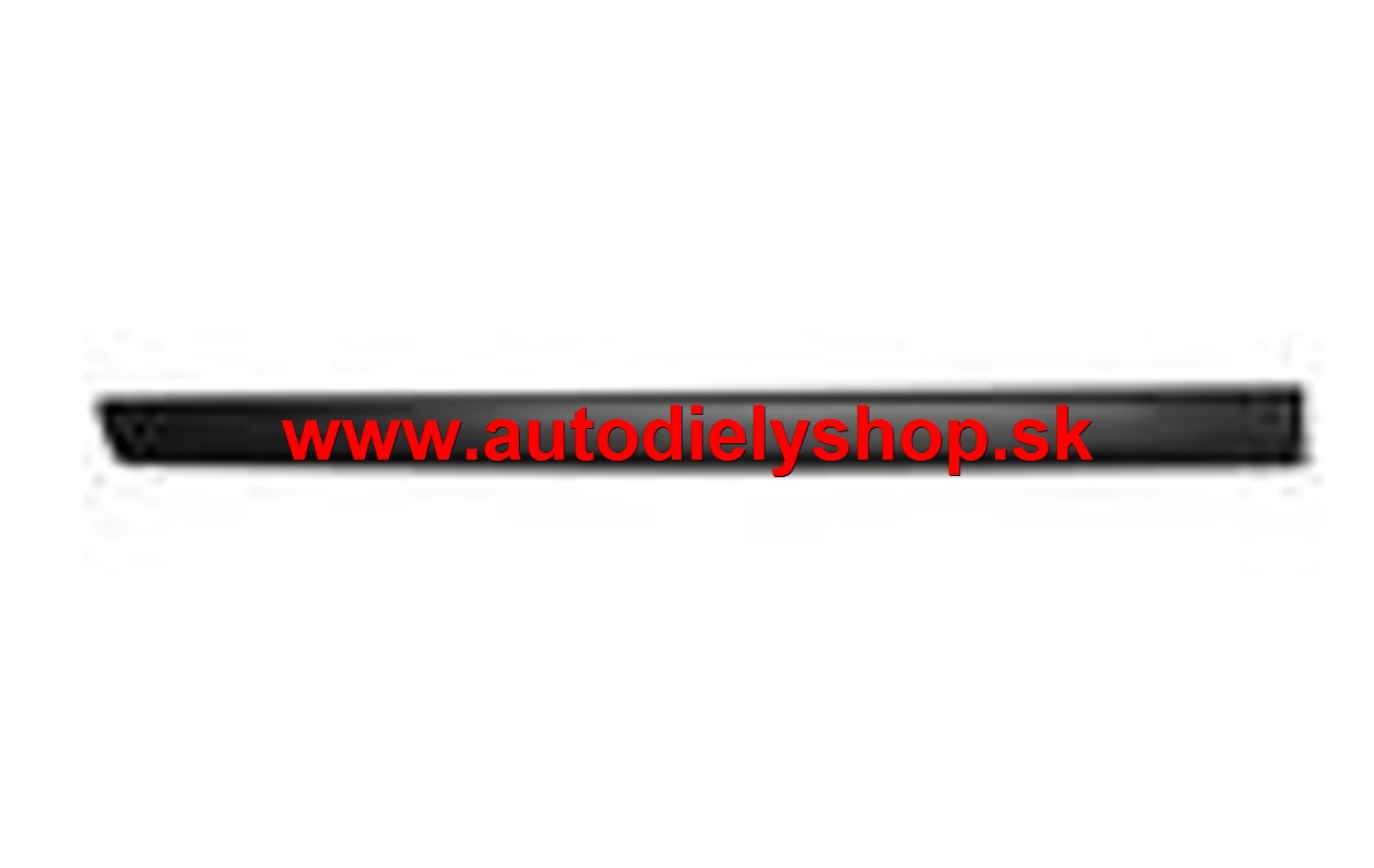 VW SHARAN 5/00- zadná lišta dverí, čierna [05 / 00-] pravá ORIGINÁL