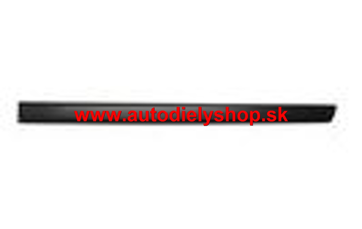 VW SHARAN 5/00- zadná lišta dverí, čierna [05 / 00-] ľavá ORIGINÁL