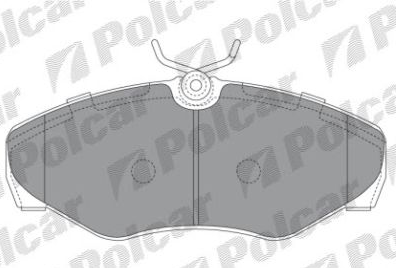 Nissan PRIMASTAR 02-10 predné platničky Sada / SRL /
