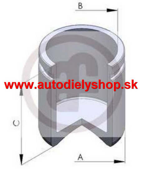 Nissan PRIMASTAR 02-10 piest brzdového strmeňa predný