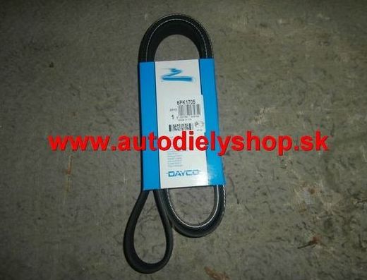 VW TOURAN 1/03-12/06 ozubený klinový remeň /DAYCO/