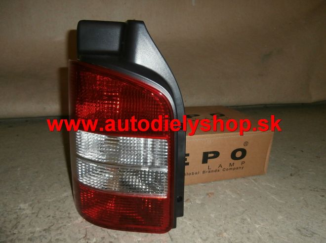 VW TRANSPORTER T5 11/2009-  zadné svetlo ľavé 2dv