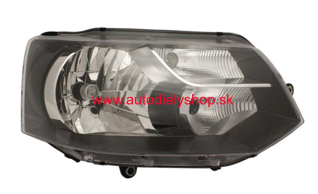 VW TRANSPORTER T5 11/2009-  predné svetlo pravé H4 / TYC /