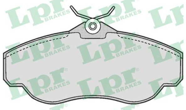 Land Rover RANGE ROVER 94-02 predné brzdové platničky  /SAMKO/
