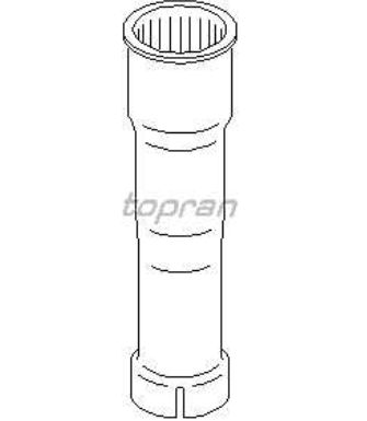  VW CADDY 10/95-2/04 lievik olejovej mierky /TOPRAN/