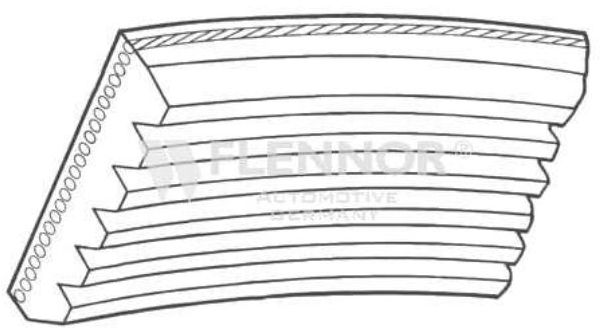  VW CADDY 10/95-2/04 ozubený klinový remeň /FLENNOR/