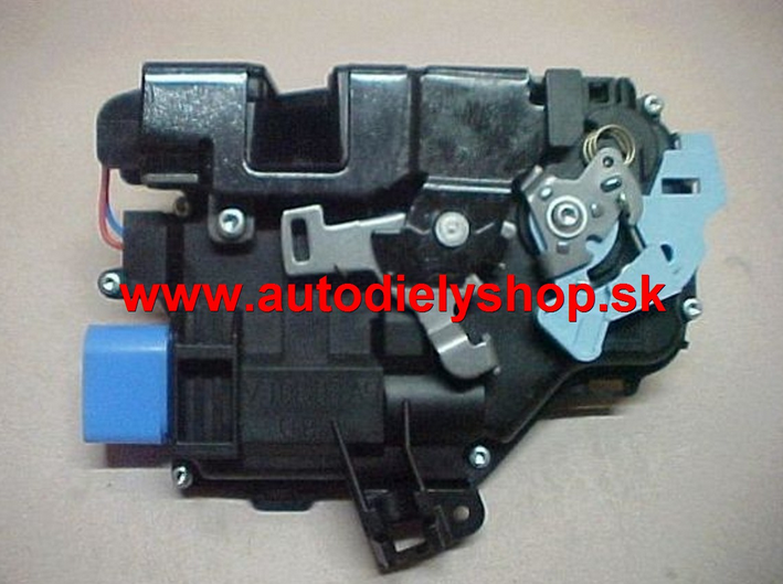 VW TOURAN 05/10- kompletný vnútorný zámok predných ľavých dverí pre centrál