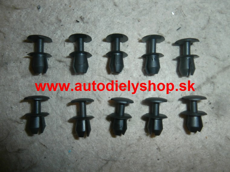 VW GOLF IV 8/97-8/03 príchytky čalúnenia interiéru 10ks