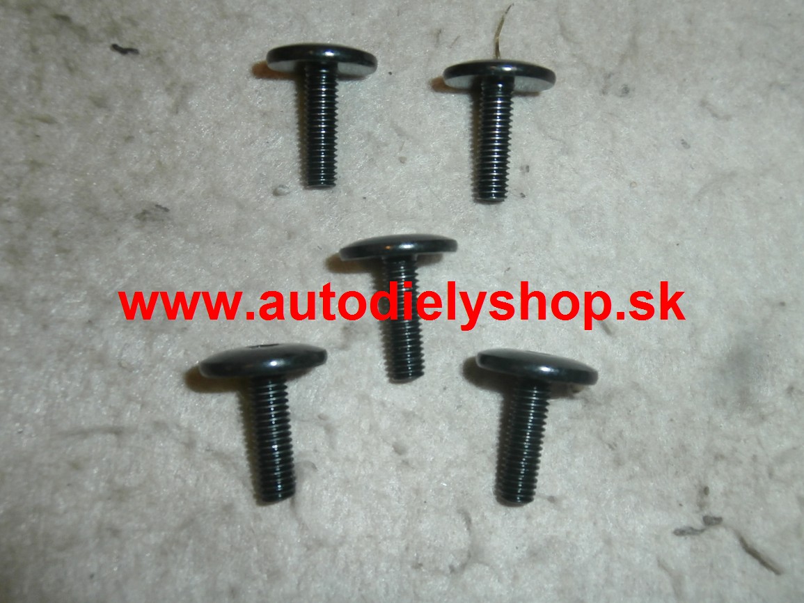 VW GOLF IV 8/97-8/03 šróby uchytenia nárazníku 5ks