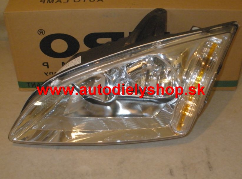  Ford Focus 11/04-2/08 svetlo H1+H7 ľavé,strieborné 