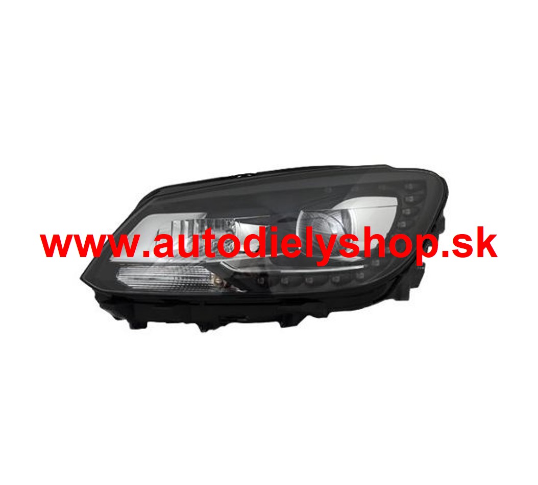 VW TOURAN 05/10- predné svetlo BI-XENON D3S + H7 + LED ľavé 