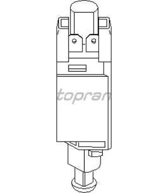 VW GOLF III 9/91-4/99 spínač brzdových svetiel /TOPRAN/