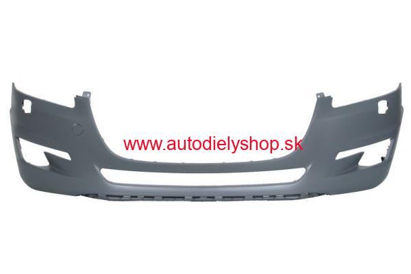 Peugeot 508 11/10- predný nárazník pre lak, s otvormi na ostrekovače