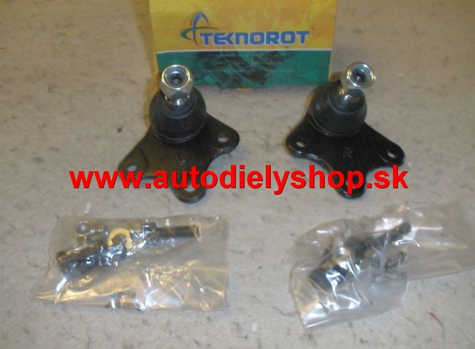 VW FOX 10/03- spodný čap ramena Sada L+P /TEKNOROT/