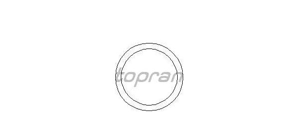 VW FOX 10/03- tesnenie termostatu /TOPRAN/