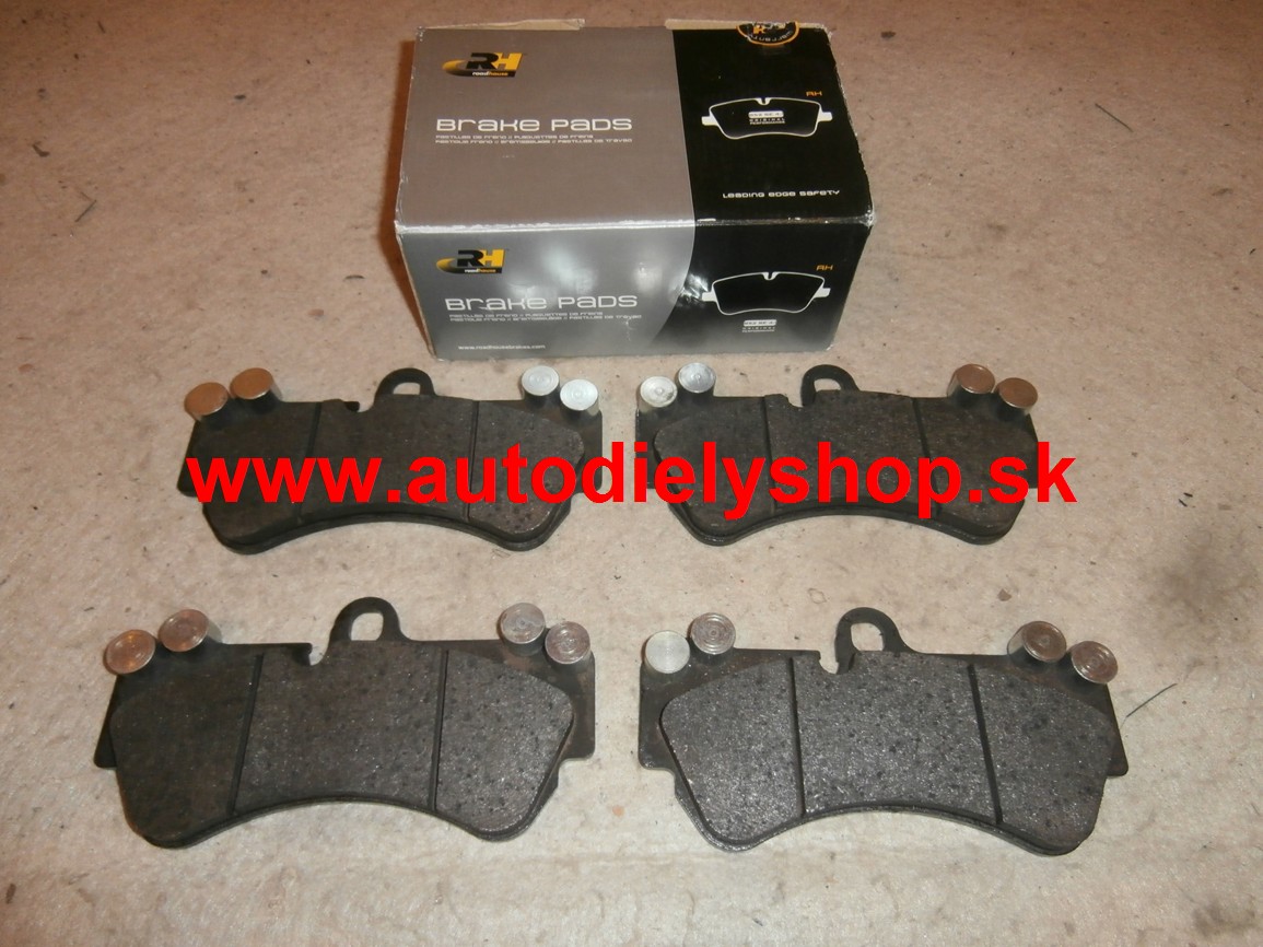 VW TOUAREG 11/02- predné platničky Sada / Roadhouse /