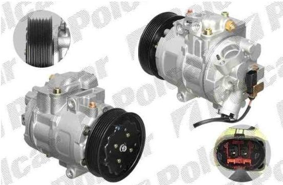 VW FOX 10/03- kompresor klimatizácies / TOPRAN /