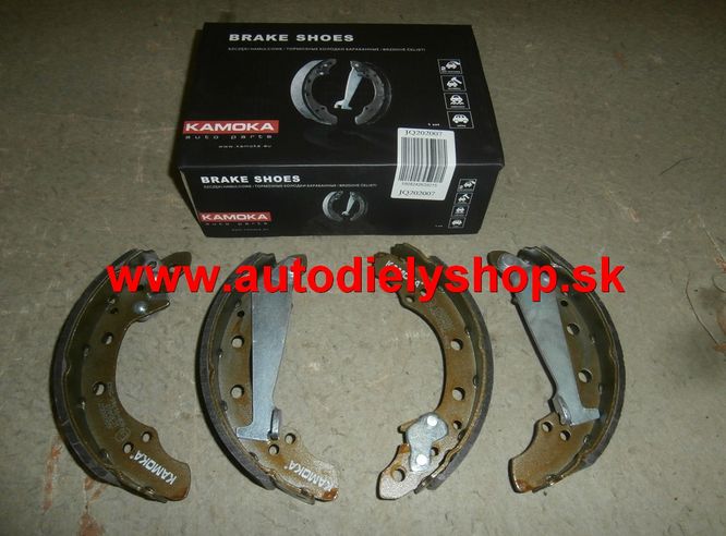 VW FOX 10/03- zadné brzdové čeluste Sada L+P / KAMOKA