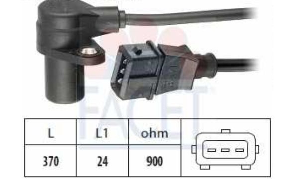 VW SHARAN 6/95-4/00 snímač impulzov kľukového hriadeľa /FACET/