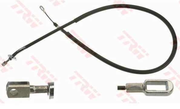 VW LT II 5/96-12/05 ťažné lanko parkovacej brzdy zadné obojstranné /TRW/