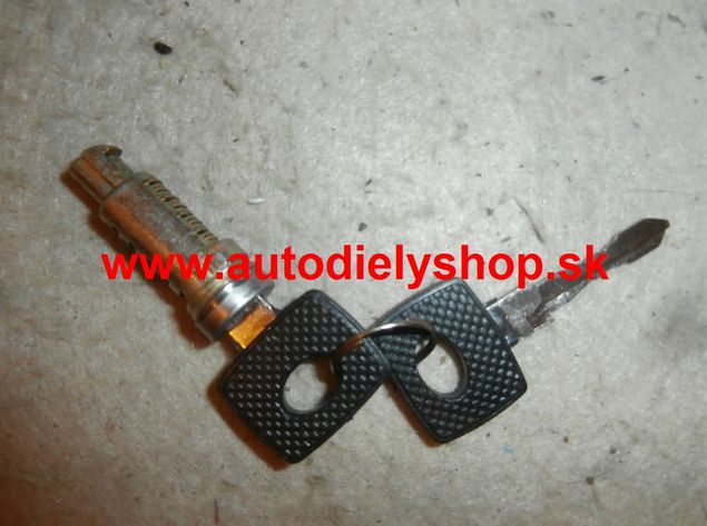 VW LT II 5/96-12/05 vložka zámku dverí + 2 x kľúč, ľava