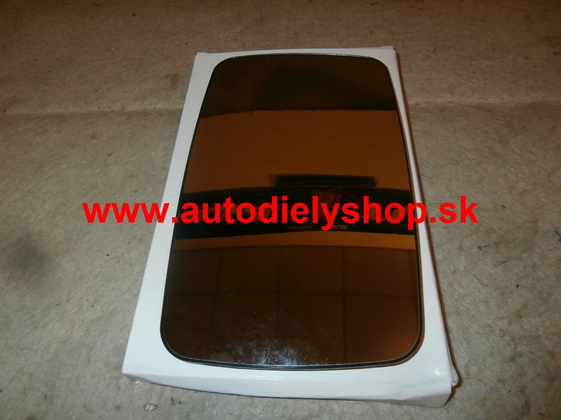 VW LT II 5/96-12/05 sklo zrkadla ľavé / s držiakom /