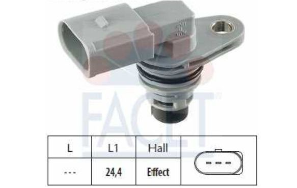 VW SHARAN 5/10- snímač polohy vačkového hriadeľa /FACET/