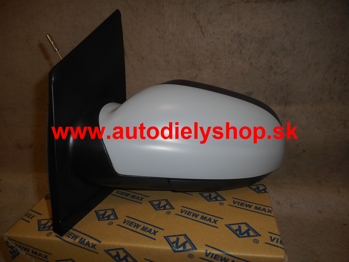 VW FOX 10/03- mechanické spätné zrkadlo na maľovanie ľavé