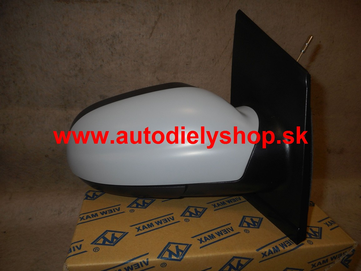 VW FOX 10/03- mechanické spätné zrkadlo na maľovanie pravé