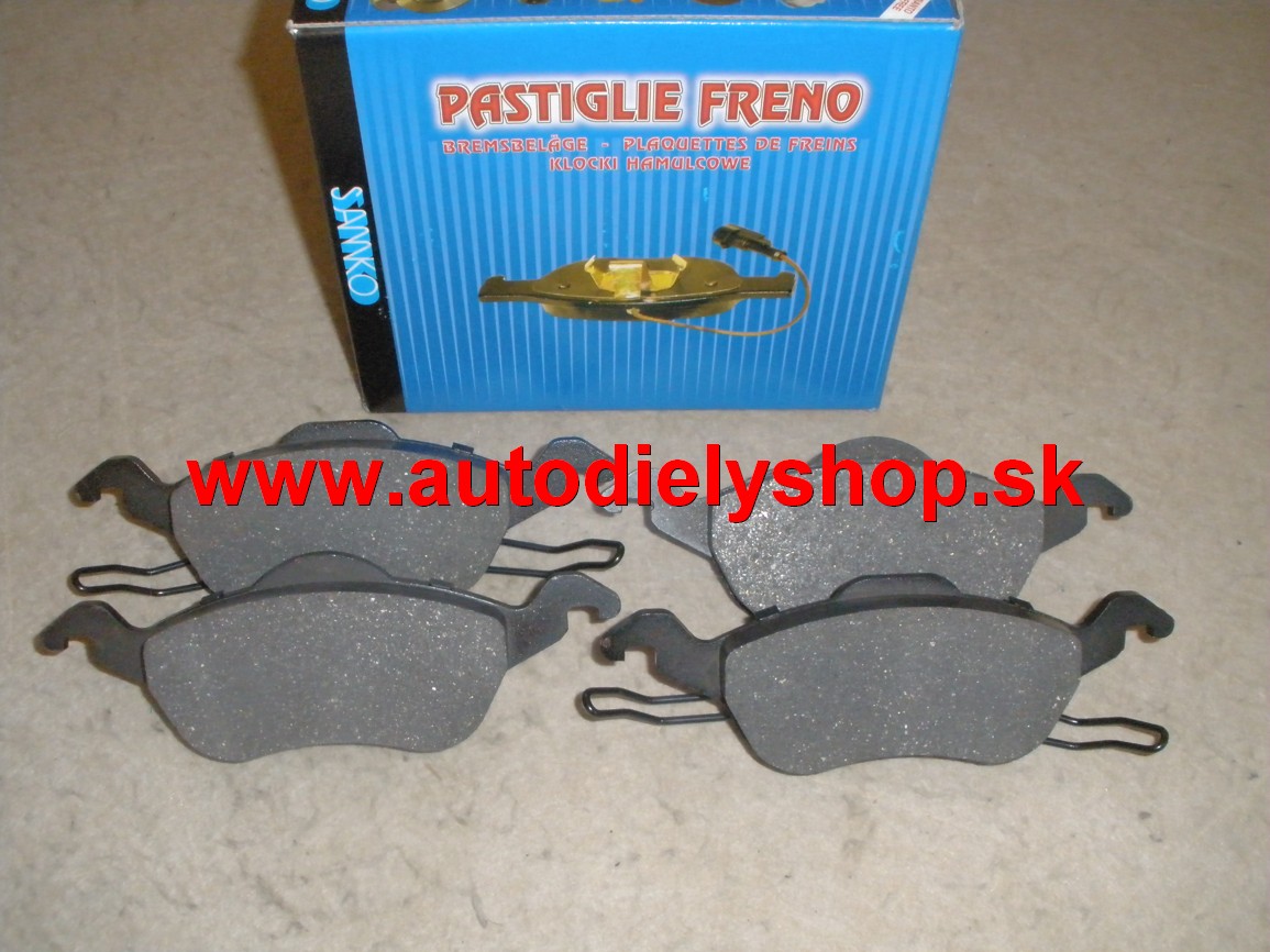  Ford Focus 11/98-10/04 predné brzdové platničky sada  "  značka SAMKO " 	